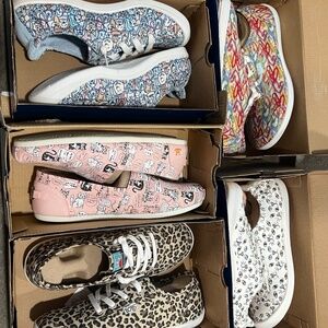 Skechers by bobs women’s shoes bundle  9.5